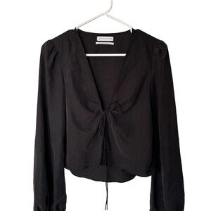 URBAN OUTFITTERS Navy Shirt | S